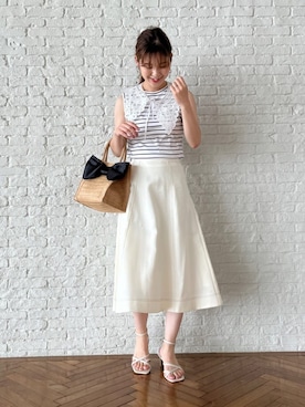 makiさん（レディース・163cm）の夏コーディネート