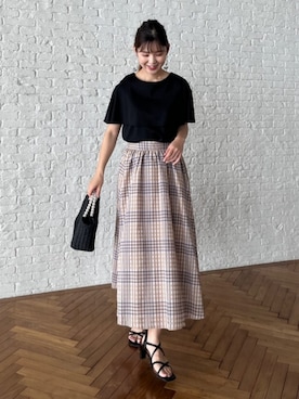 makiさん（レディース・163cm）の夏コーディネート