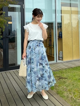 makiさん（レディース・163cm）の夏コーディネート