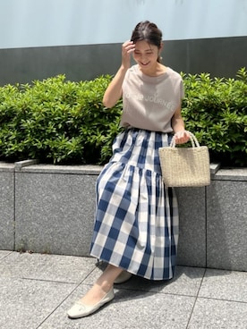 makiさん（レディース・163cm）の夏コーディネート