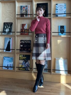 makiさん（レディース・163cm）の冬コーディネート