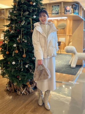 makiさん（レディース・163cm）の冬コーディネート