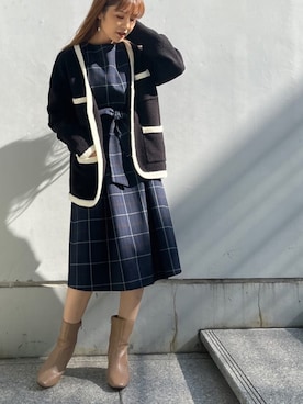 makiさん（レディース・163cm）の秋コーディネート