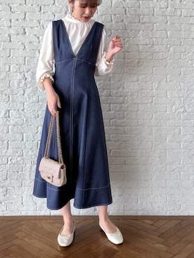 makiさん（レディース・163cm）の春コーディネート