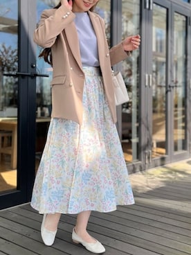 makiさん（レディース・163cm）の春コーディネート