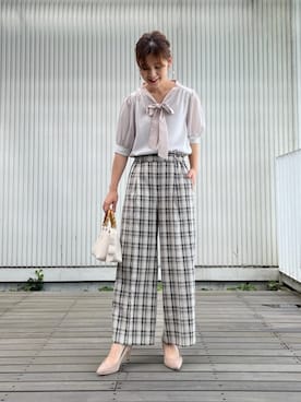 makiさん（レディース・163cm）の夏コーディネート