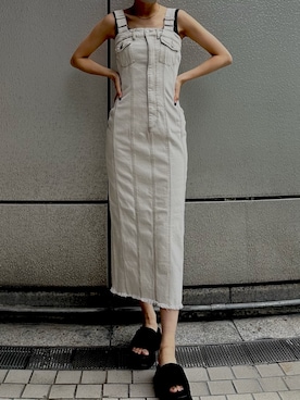 橘優希さん（レディース・168cm）の夏コーディネート