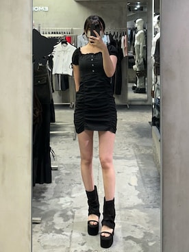 橘優希さん（レディース・168cm）の夏コーディネート