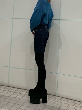 橘優希さん（レディース・168cm）の秋コーディネート