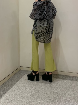 橘優希さん（レディース・168cm）の春コーディネート