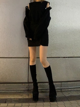 橘優希さん（レディース・168cm）の秋コーディネート