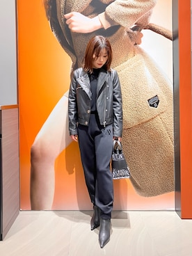 「マイベストコーデ2023」｜「アイテム（デニムジャケット）」を使った、MM529さん（レディース・157cm）の冬コーディネート