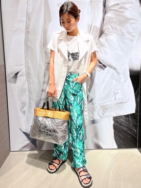 MM529さん（レディース・157cm）の夏コーディネート