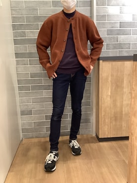 SHIRTS PLAZA 横浜ポルタ店さん（メンズ・170cm）の冬コーディネート