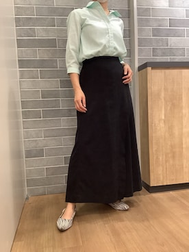 SHIRTS PLAZA 横浜ポルタ店さん（レディース・163cm）の夏コーディネート