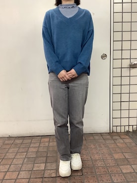 SHIRTS PLAZA 横浜ポルタ店さん（レディース・154cm）の冬コーディネート