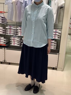 BRICK HOUSE シャツ工房 東松山ピオニウォーク店さん（レディース・154cm）の夏コーディネート