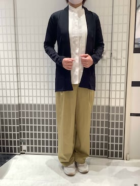 BRICK HOUSE シャツ工房 東松山ピオニウォーク店さん(レディース・156cm)の春コーディネート