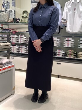 BRICK HOUSE シャツ工房 東松山ピオニウォーク店さん（レディース・154cm）の秋コーディネート