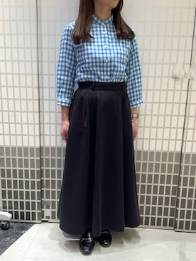 BRICK HOUSE シャツ工房 東松山ピオニウォーク店さん（レディース・156cm）の夏コーディネート