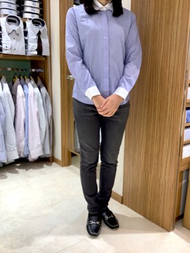 SHIRTS PLAZA 国分寺セレオ店さん（レディース・160cm）の冬コーディネート