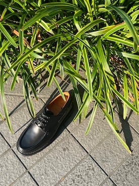 「Berwick1707（バーウィック）のアイテム（ドレスシューズ）」を使った、Ooeさん（メンズ・172cm）の夏コーディネート