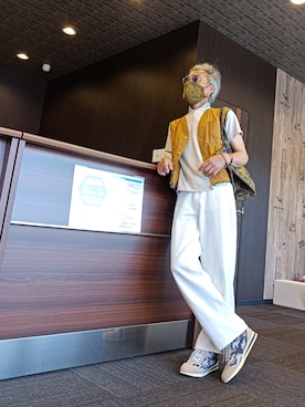 「MARC JACOBS（マークジェイコブス）のアイテム（腕時計）」を使った、copenminamiさん（メンズ・169cm）の春コーディネート