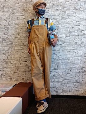 「MARC JACOBS（マークジェイコブス）のアイテム（腕時計）」を使った、copenminamiさん（メンズ・169cm）の夏コーディネート