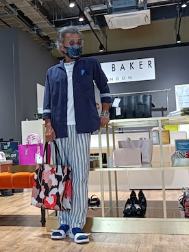 「CALL&RESPONSE（コールアンドレスポンス）のアイテム」を使った、copenminamiさん（メンズ・169cm）の夏コーディネート
