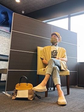 「ZARA（ザラ）のアイテム（スリッポン）」を使った、copenminamiさん（メンズ・169cm）の春コーディネート