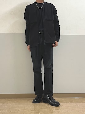 「インスタフォローしてね！」｜「アイテム（ブルゾン）」を使った、yuto_167㎝さん（メンズ・167cm）の春コーディネート