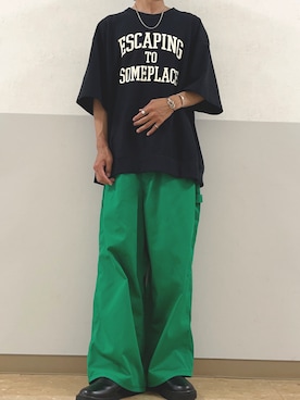 「EDIFICE LA BOUCLE（エディフィスラブークル）のアイテム」を使った、yuto_167㎝さん（メンズ・167cm）の夏コーディネート