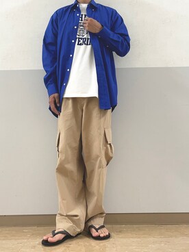 「EDIFICE LA BOUCLE（エディフィスラブークル）のアイテム」を使った、yuto_167㎝さん（メンズ・167cm）の夏コーディネート