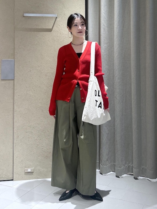 WEB限定】コットンツイルワイドフォルムパンツ / 新色追加（その他