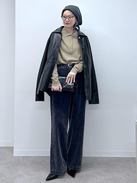 「アイテム（財布/小物）」を使った、haruさん（レディース・159cm・20代）の秋コーディネート