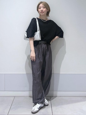 「Americana」｜「アイテム（パンツ）」を使った、haruさん（レディース・159cm）の夏コーディネート