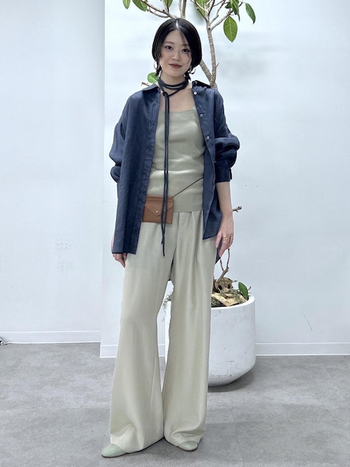 リネンオーバーシャツ / GENTLE LINEN（シャツ/ブラウス）｜SALON adam
