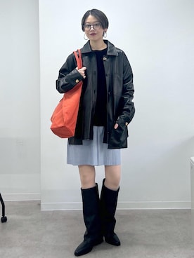 「アイテム（スウェット）」を使った、haruさん（レディース・159cm・20代）の秋コーディネート