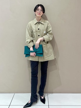 「アイテム（レギンス/スパッツ）」を使った、haruさん（レディース・159cm）の夏コーディネート