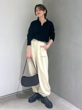 「Americana」｜「アイテム（ショルダーバッグ）」を使った、haruさん（レディース・159cm）の夏コーディネート