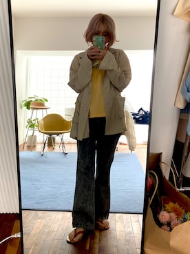「アイテム（テーラードジャケット）」を使った、あおさんさん（レディース・155cm）の夏コーディネート