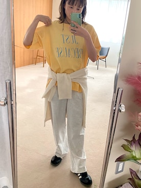 「アイテム（スウェットパンツ）」を使った、あおさんさん（レディース・155cm・20代）の夏コーディネート