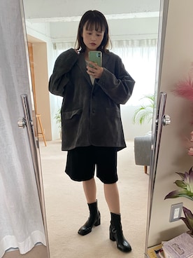 「アイテム（テーラードジャケット）」を使った、あおさんさん（レディース・155cm・20代）の夏コーディネート