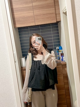 「アイテム（チョーカー）」を使った、dd6140さん（レディース・150cm）の秋コーディネート