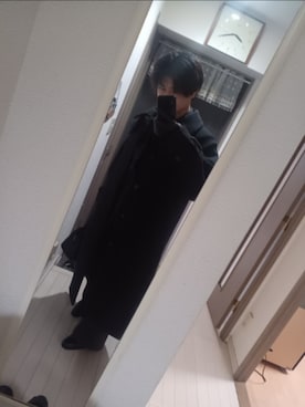 「アイテム（ステンカラーコート）」を使った、sora01142006さん（メンズ・166cm）の秋コーディネート