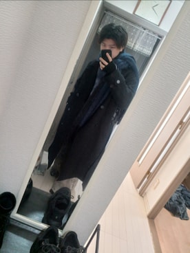 「アイテム（バッグ）」を使った、sora01142006さん（メンズ・166cm・10代）の冬コーディネート