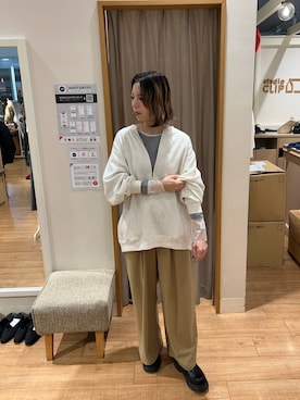 「ボーダーTシャツ」｜chika0209さん（レディース・165cm）の秋コーディネート