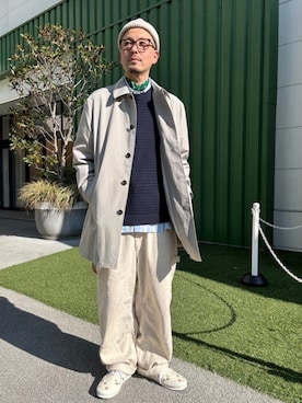 小宮さん（メンズ・181cm）の冬コーディネート