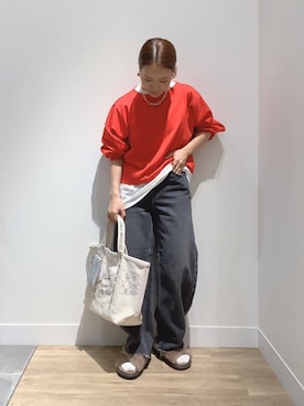 MUNEHISAさん（レディース・153cm）の夏コーディネート