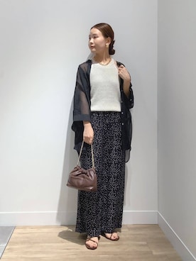 MUNEHISAさん（レディース・153cm）の夏コーディネート